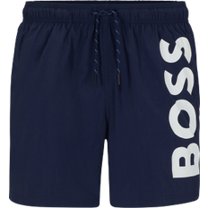 Hugo Boss M - Men Swimwear Hugo Boss Octopus Swim Shorts - Dark Blue