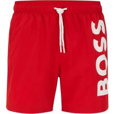 Røde Badebukser Hugo Boss Octopus Swim Shorts - Red