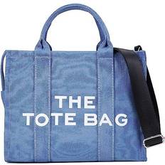 Jqwsve Canvas Tote Bags - Blue
