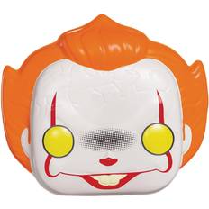 Head Masks JAKKS Pacific Pennywise Pop! Mask, Funko Pennywise Mask Costume Accessory, IT Inspired Half for All Ages