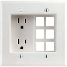 radiant with Netatmo 20 Amp Decorator Duplex Smart Outlet, White