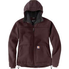 Carhartt Women Jackets Carhartt Super Dux Relaxed-Fit Sherpa-Lined Jacket for Ladies Blackberry