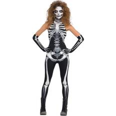 Amscan Skeleton Jumpsuit Carnival Costume