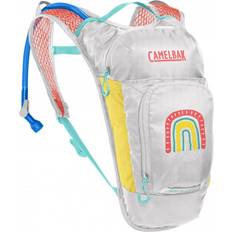 Women Running Backpacks Camelbak Kids' Kids' Mini M.U.L.E. 50oz Hydration Backpack Grey/Rainbows