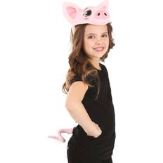Animals Accessories Elope Plush pig headband and tail kit