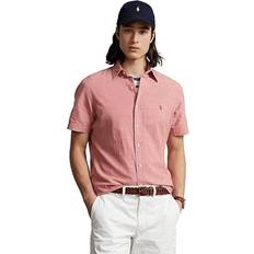 Cotton Shirts Polo Ralph Lauren Classic Fit Chambray Shirt Nautical Red/White