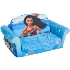 Marshmallow Furniture Children's 2-in-1 Flip Open Foam Compressed Sofa Moana