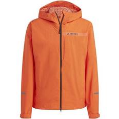 Adidas Herren Regenbekleidung adidas Men's Terrex Multi Rain.Rdy 2.5-Layer Rain Jacket - Semi Impact Orange