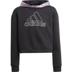 Adidas Winter Glam Hættetrøje Børn Sort