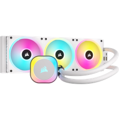 AM5 CPU Water Coolers Corsair iCUE LINK H150i White 360mm RGB All-In-One Liquid 3x120