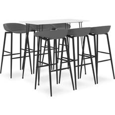 vidaXL 7 Outdoor Bar Set