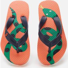 Joules Kids#39; Lightweight Summer Sandals - Orange Snake