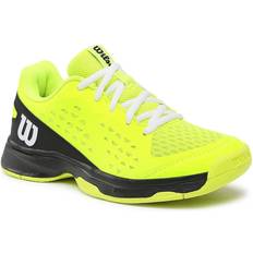 Schlägersportschuhe Wilson Rush Pro 4.0 All Court Shoe Kids neon_yellow