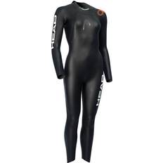 Head Vannsportklær Head Women's Open Water Shell Wetsuit, M, Black/Orange