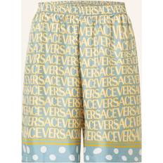 Versace Allover printed shorts 5v510_light_blue_ivory
