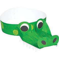 Creative Converting Alligator Birthday Party Paper Headbands 24 Count