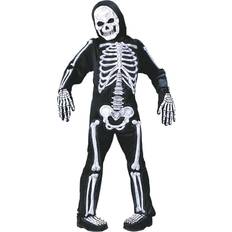 Fun World Skeleton Costume Black/White