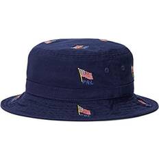 Polo Ralph Lauren Boy's Flag Cotton Twill Bucket Hat - Newport Navy