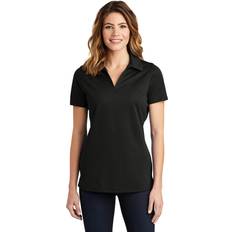 Sport-Tek Ladies PosiCharge Active Textured Polo-M Black