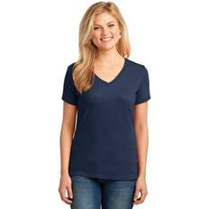 Port & Company Ladies Cotton V-Neck Tee. LPC54V