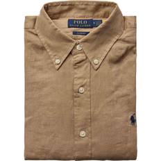 L Skjorter Polo Ralph Lauren Custom Fit Shirt Beige