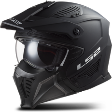 LS2 Motorcycle Helmets LS2 OF606 Drifter Solid Matt Black 06 Multi Helmet Black