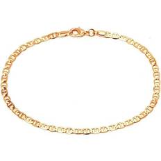 Anklets Barzel Flat Mariner Anklet - Gold