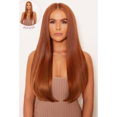Clip-On Extensions Lullabellz Super Thick 22" 5 Piece Straight Clip In Hair Extensions