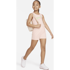 Nike Playsuits Children's Clothing Nike Infant Graphic Racerback Romper Pink