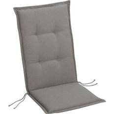 Best freizeitmöbel Sesselauflage hoch STS Sitzkissen Grau