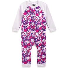 Babies Base Layer Children's Clothing The North Face Baby's Waffle Baselayer - Peak Purple Valley Floral Print