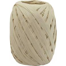 Braun & Company Geschenkband natur Raffia Ei 30 m