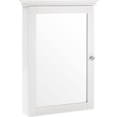 White Wall Cabinets Crosley Lydia Collection CF7005-WH Wall Cabinet