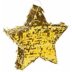 Fun Express Star Gold Asymmetrical Birthday Pinata 2.75 x 13