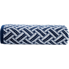 Towels Brooks Brothers Criss Stripe Bath Towel Blue