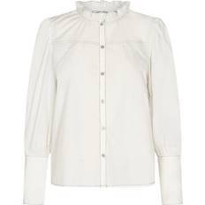 Bluser Co'Couture BonnieCC Stitch Shirt White