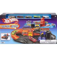 Toy Cars Hot Wheels Ultra Hots Sto & Go Trackset
