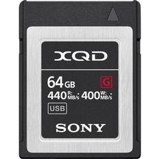 64 GB Memory Cards Sony XQD G 440/400MB/s 64GB