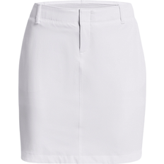 Skorts - White Skirts Under Armour Women's Links Woven Skort - White/Metallic Silver