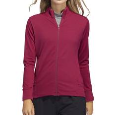 Adidas Textured Full Zip Jacket Women's - Legacy Burgundy