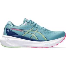 Asics Women Sport Shoes Asics GEL-Kayanor Gris Blue/Lime Green Women's Shoes Blue