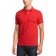 Polo Ralph Lauren Red Polo Shirts Polo Ralph Lauren Custom Slim Fit Mesh 2000 Red