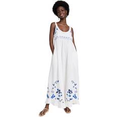 Magda Embroidered Maxi Sundress