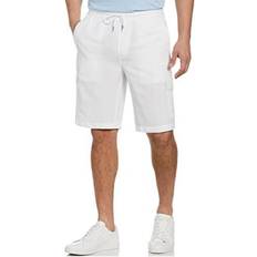 White cargo shorts Cubavera Men's Cargo Shorts Brilliant White Brilliant White