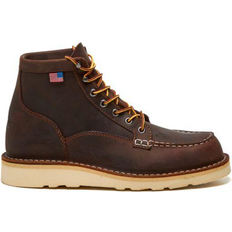 Synthetic Lace Boots Danner Bull Run Moc Toe Boots - Brown