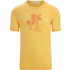 Gule - Herre Overdeler Icebreaker Tech Lite II S/S Tee Giant Ferns Merino shirt XXL, summer