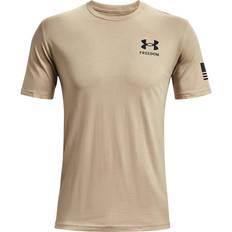 Under Armour Men's New Freedom Flag Tee Brown