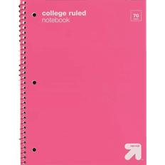 up & up College Ruled 1 Subject Flexible Plastic Cover Spiral Notebook