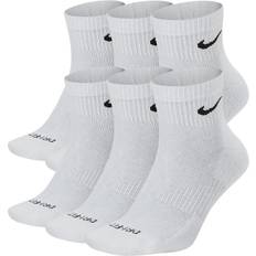 Nike dri fit socks Nike Everyday Plus Cushioned Training Ankle Socks 6-pack - White/Black