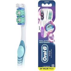 Oral-B Vivid Whitening Manual Toothbrush Soft 2-pack